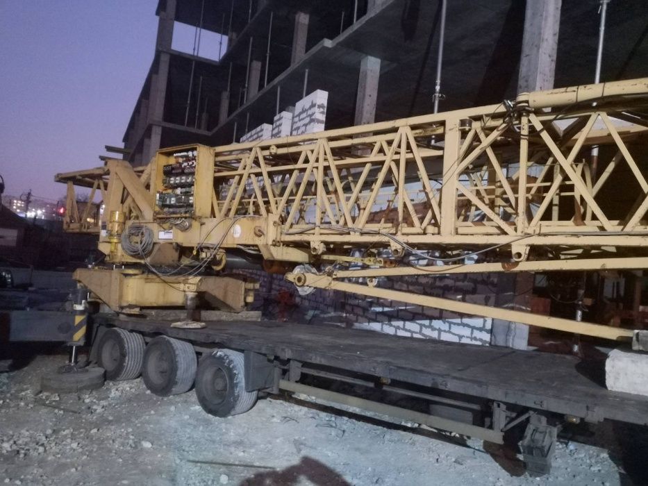 Оренда баштового крана LIBHERR 70к (Libherr 63к) Ватажопійомність 6т