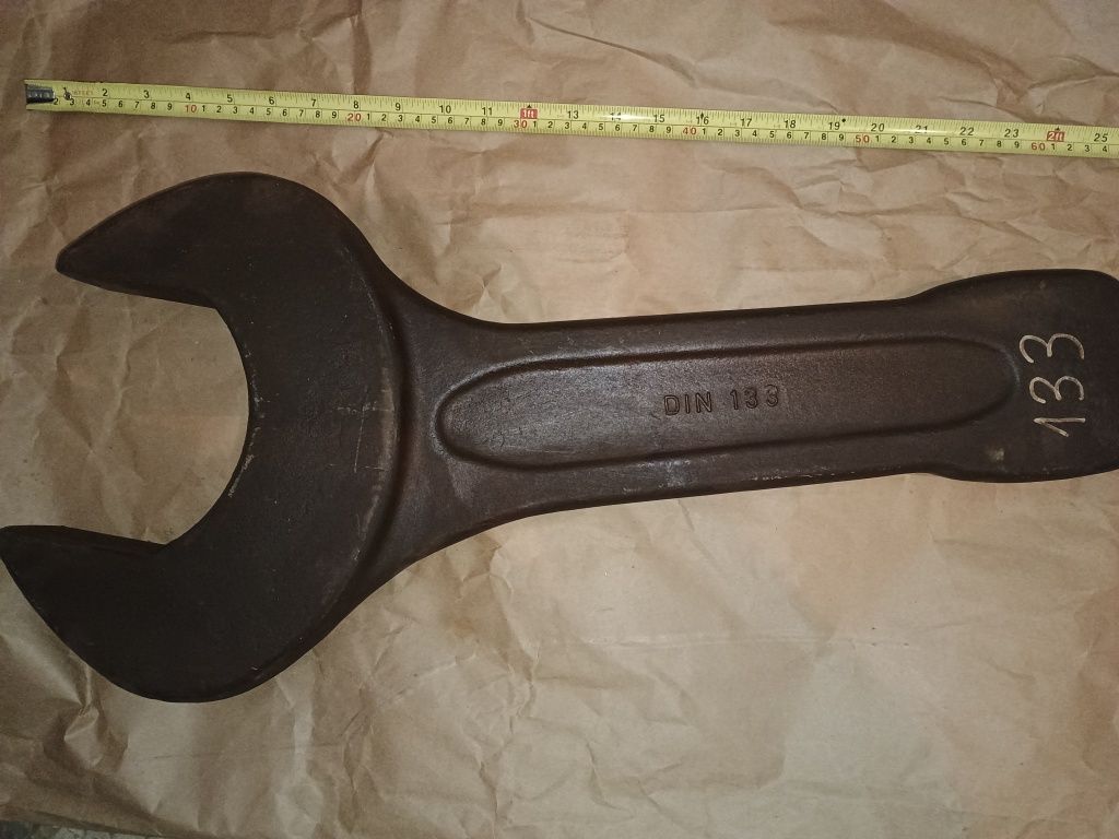 Klucz płaski duży 146mm din 133 Gedore loft industrial