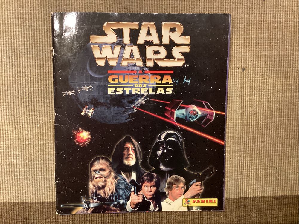Caderneta de cromos STAR WARS. Panini 1997.