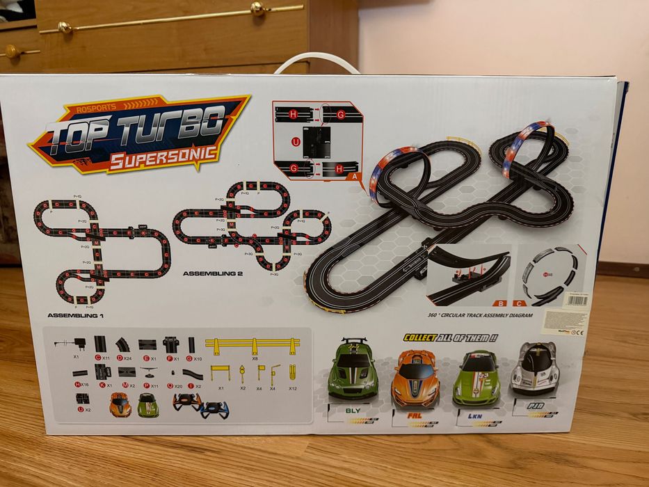 Дитяча гоночна траса, трек Тор Turbo для дітей