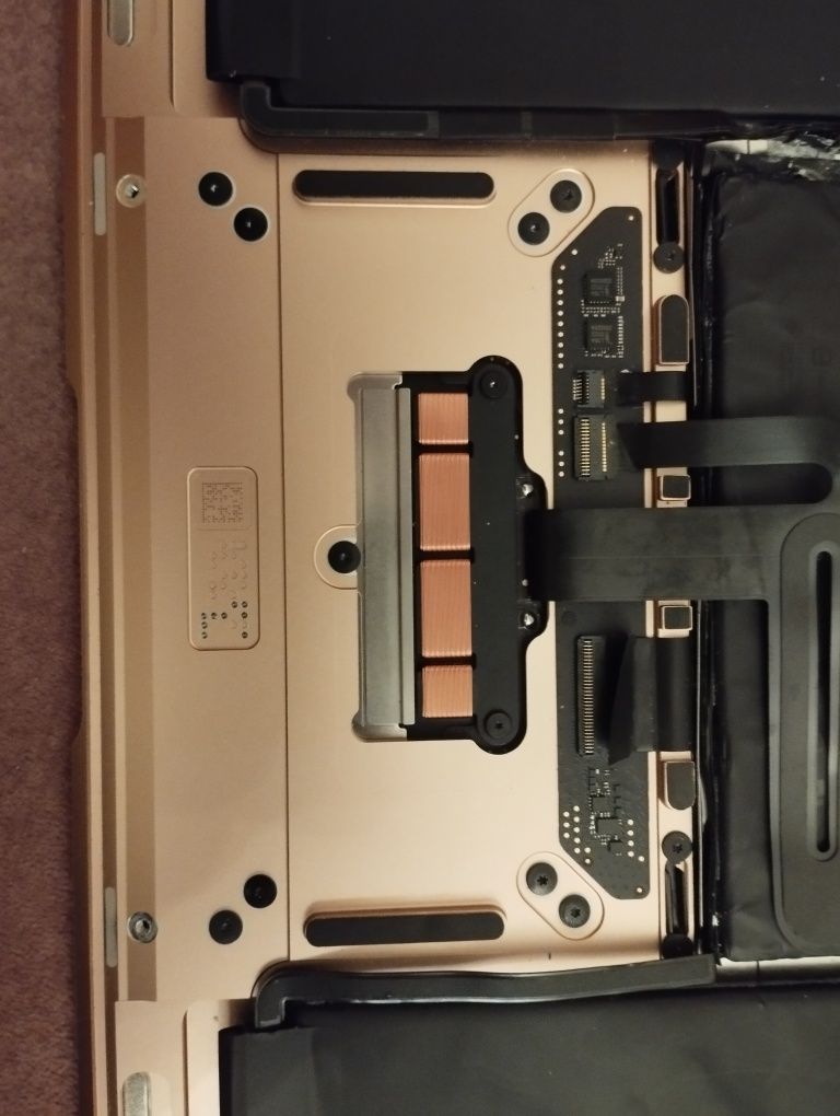 Klawiatura MacBook Air A2179 + obudowa komplet topcase palm
