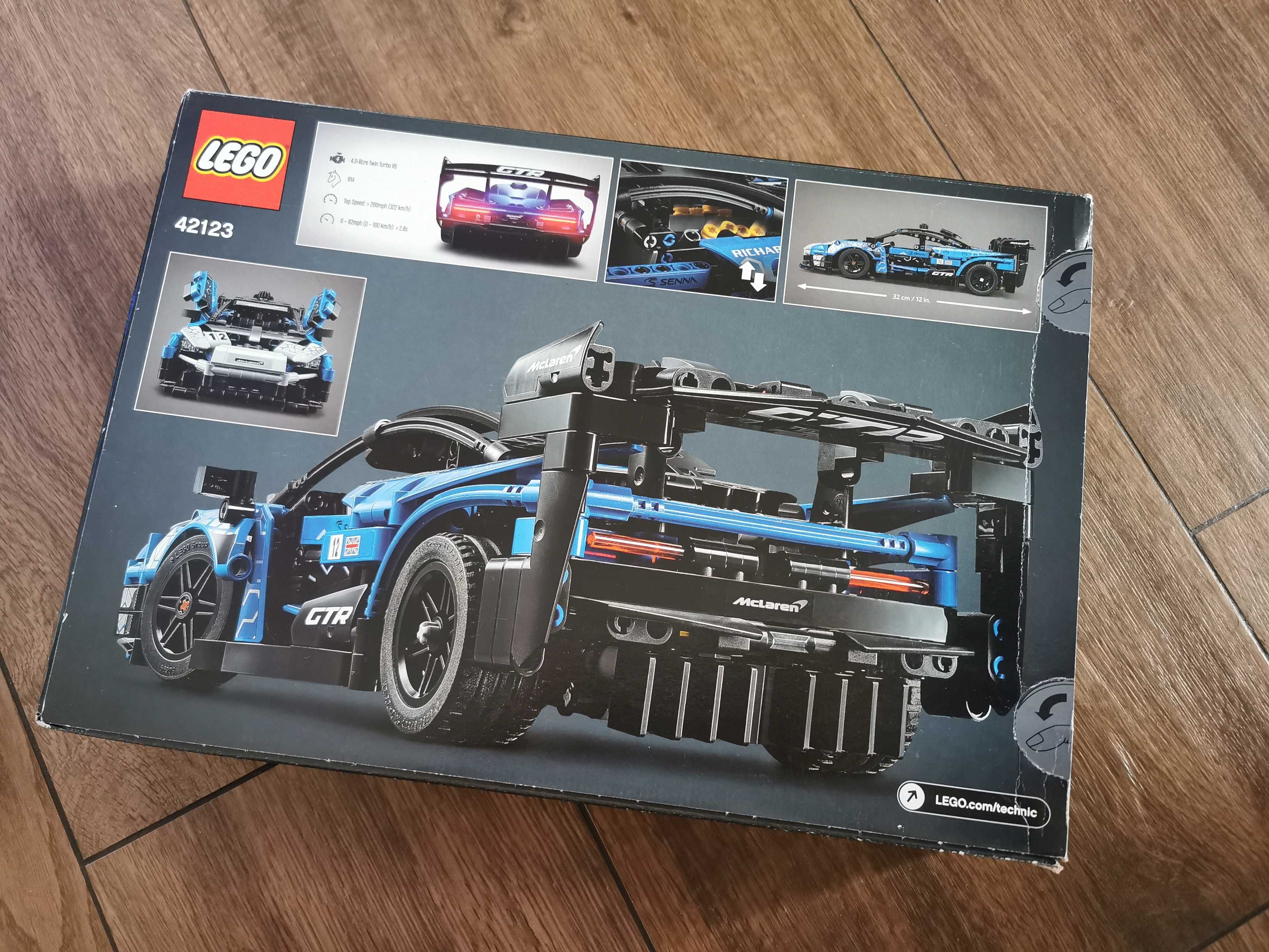 Super zestaw LEGO Technic 42123 McLaren Senna GTR Prezent