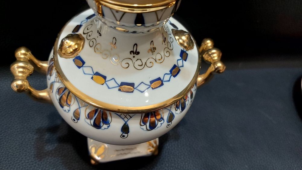 Самовар Гжель декоративний.