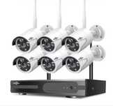 Nowy zestaw monitoringu Hiseeu: NVR, 6 kamer, 5MP, wifi