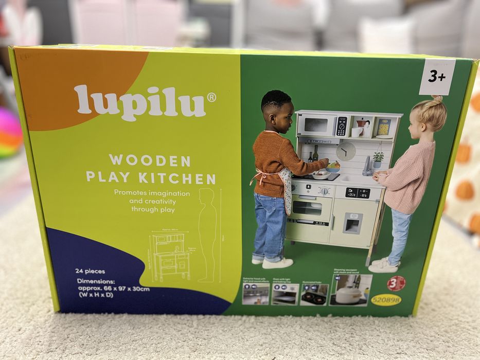 Nowa drewniana Kuchnia do zabawy