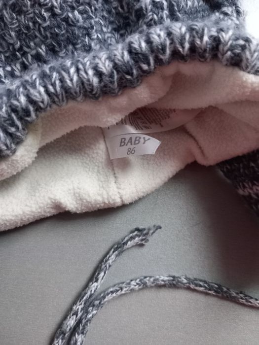 Czapeczka szara 86 rozmiar