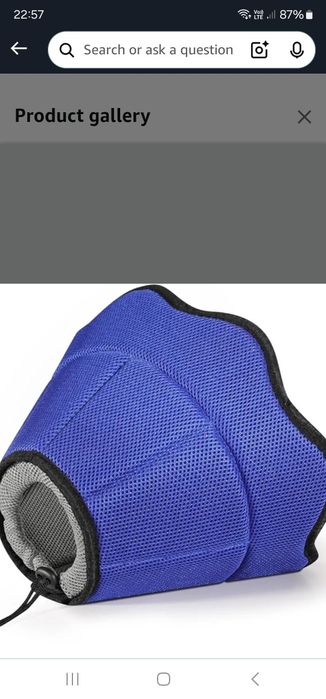 Stożek ochronny dla psa lub kota rozmiar L