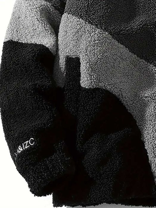 Casaco Fleece Xadrez para Homens