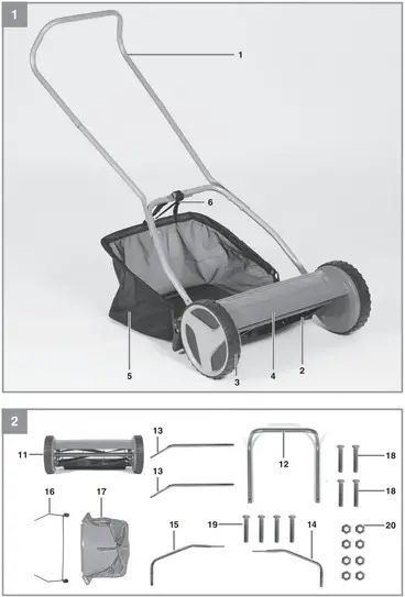 Kosiarka Ręczna Einhell GC - HM 400 HandMower