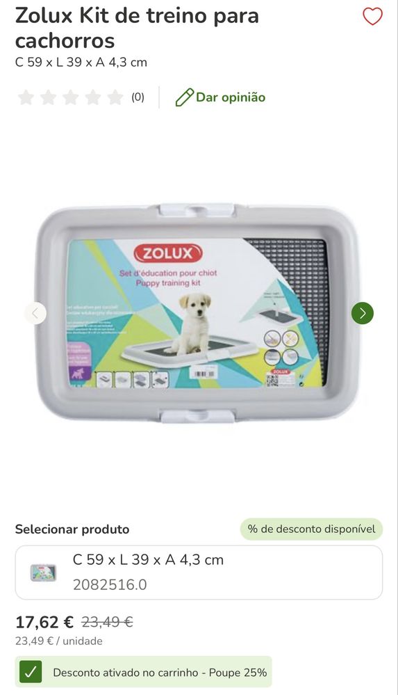 Tabuleiro de higienização de animais