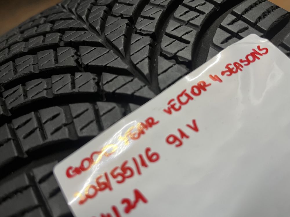 205/55/16 91V GOODYEAR VECTOR 4 season jak nowe