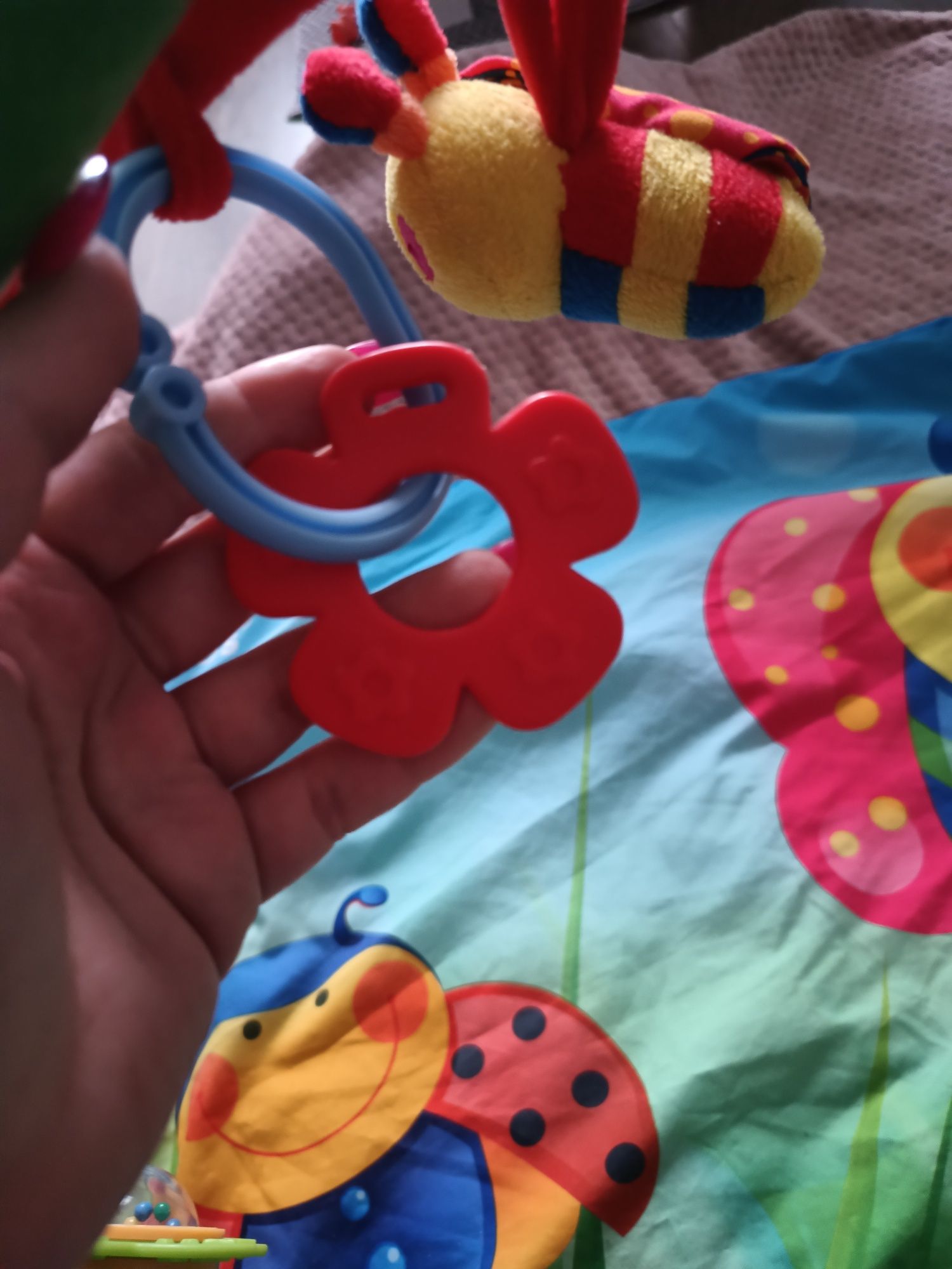 Mata edukacyjna Canpol Babies z zabawkami