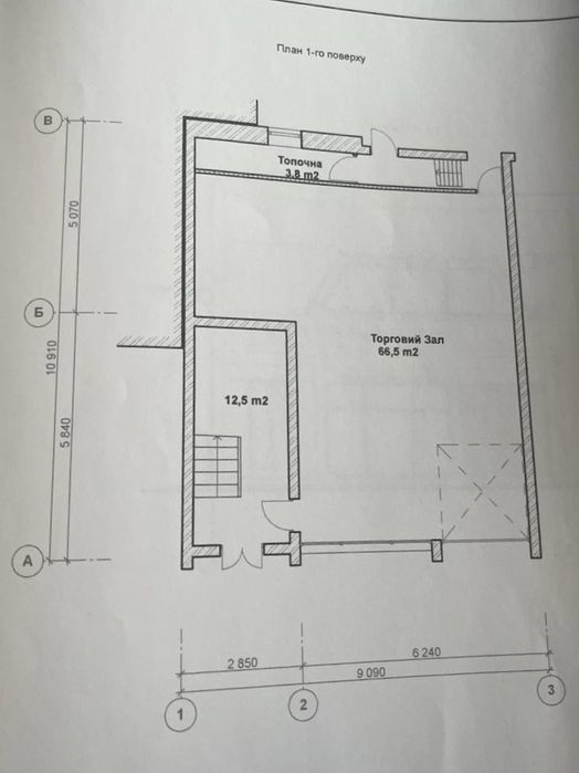 Оренда. Комерційне приміщення за вул. Брестська