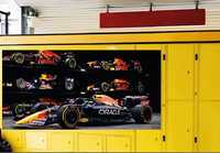 Baner plandek 150x70cm Red Bull bolidy Racing F1 Team Verstappen
