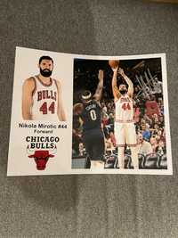 Chicago Bulls - Nikola Mirotic - zdjęcie z autografem