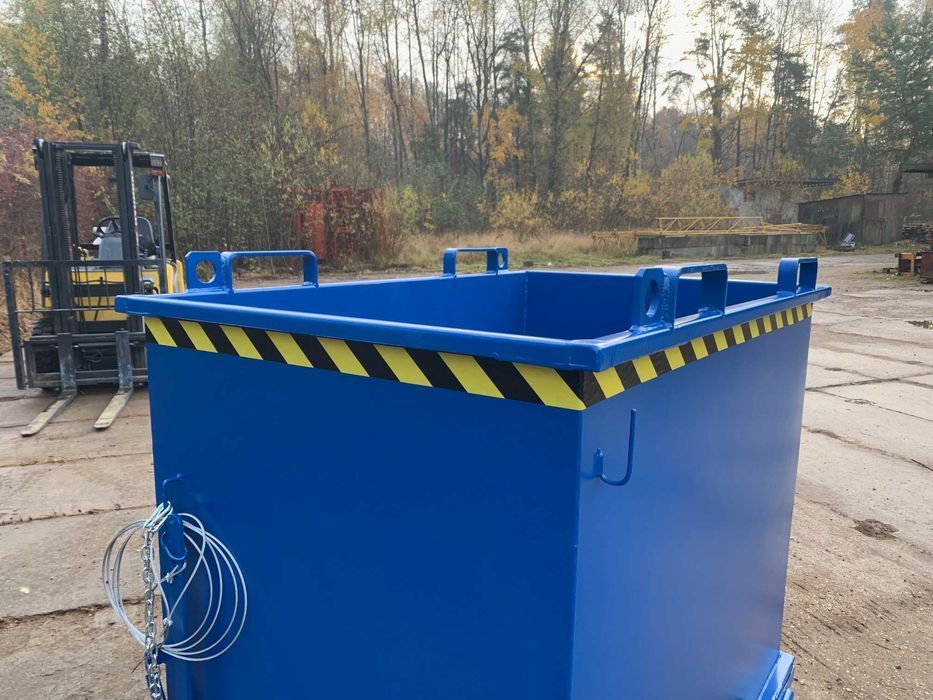 Uniwersalny Pojemnik z Otwieranym Dnem Solidny PMDC 1400 L KONTENER