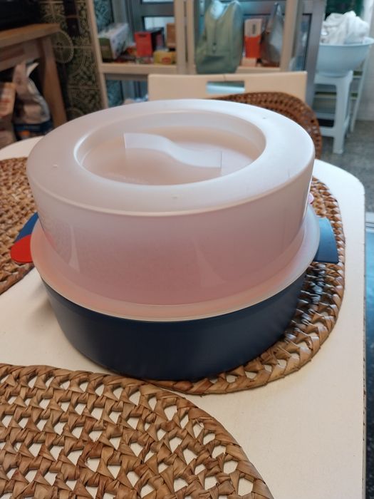 Seis caixas da Tupperwre's  novas comprei  muitas por gostar da marca