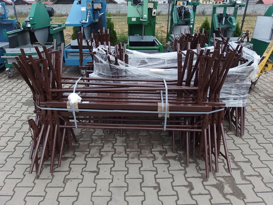 Kobyłki kozły rusztowanie tynkarskie SCHAKE 1,5T 4m wys. 60-90cm