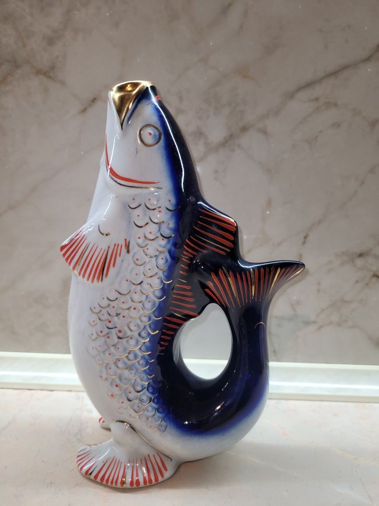 Figurka porcelanowa ryba z PRL wysyłka OLX lub odbiór osobisty