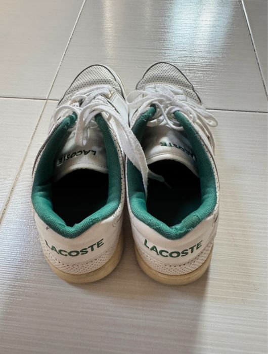 Tenis lacoste brancos