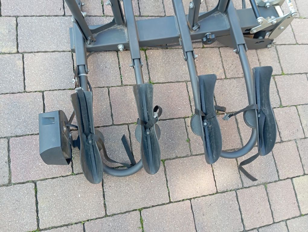 Bagażnik rowerowy na hak 4 rowery