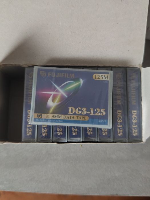 Продам касети Fujifilm DG3-125/DDS3 125m/410ft