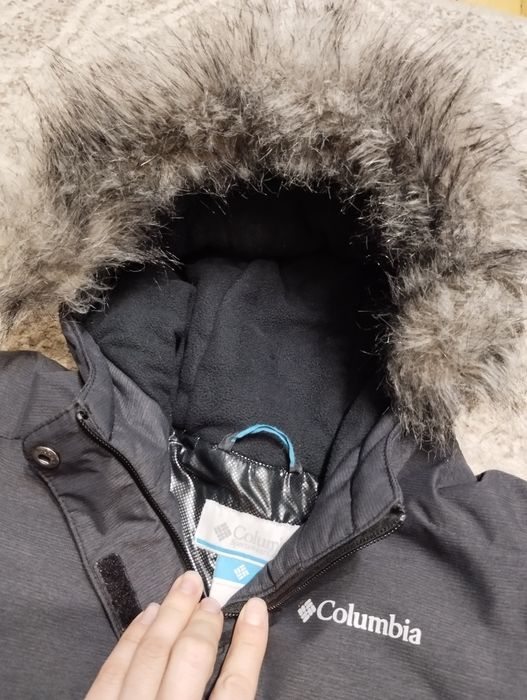 Костюм парка комбінезон Columbia сірий зимовий 7-8 років, 125-135 см
