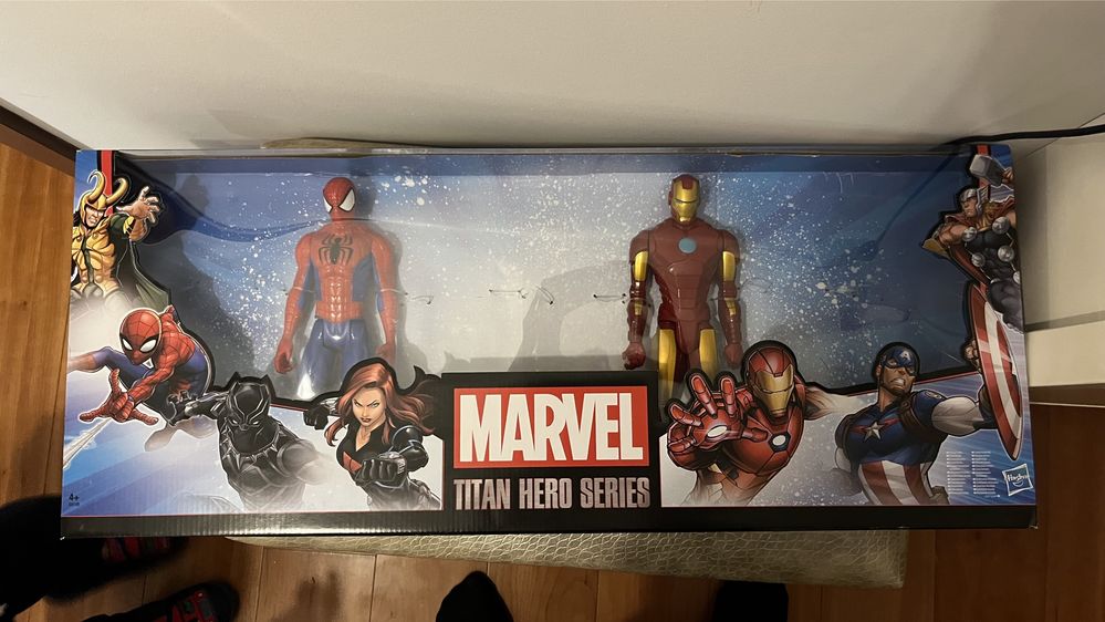 SpiderMan e IronMan completamente novos