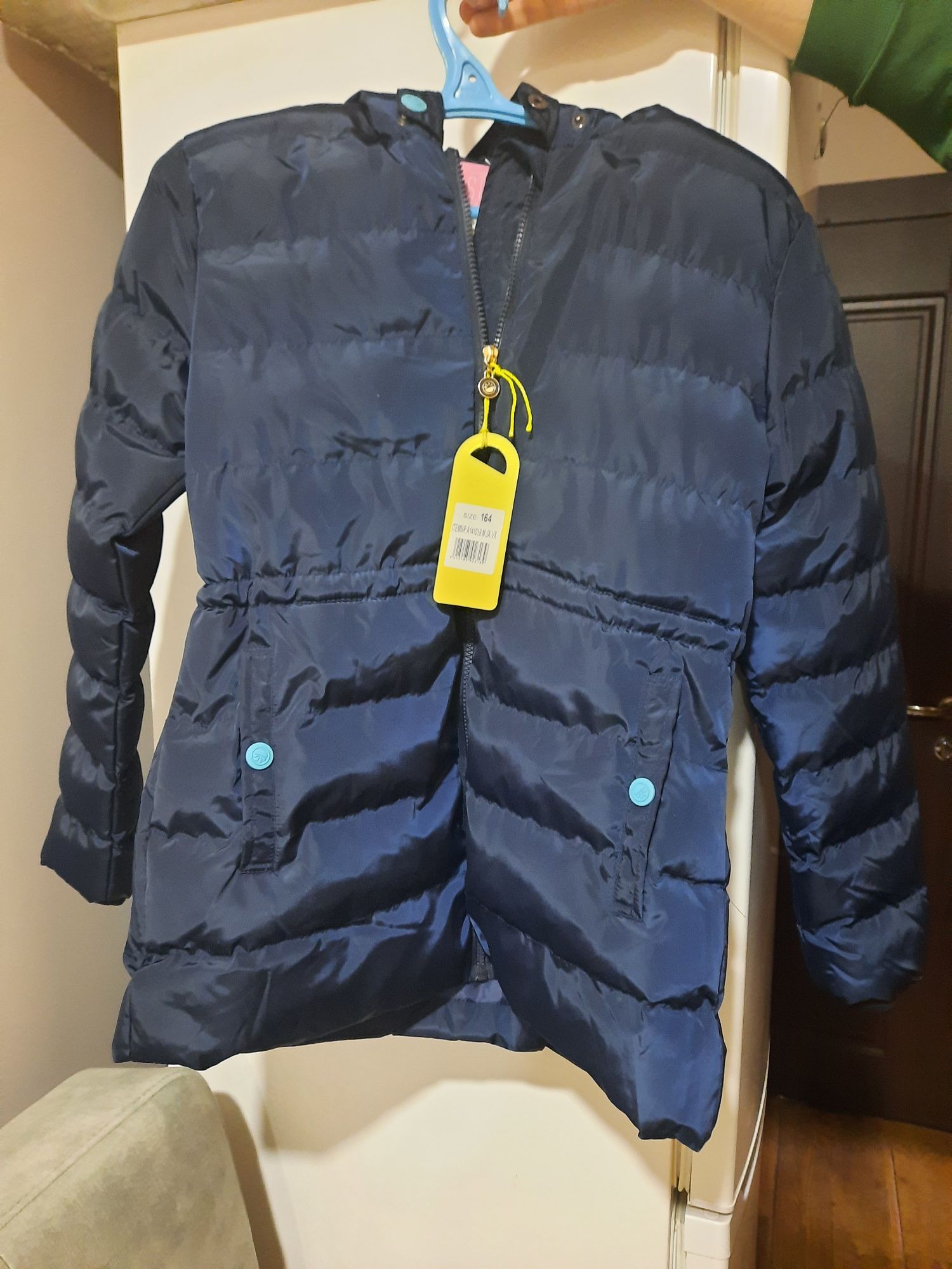 Удлиненная подростковая куртка новая бренд    LEMON BERET