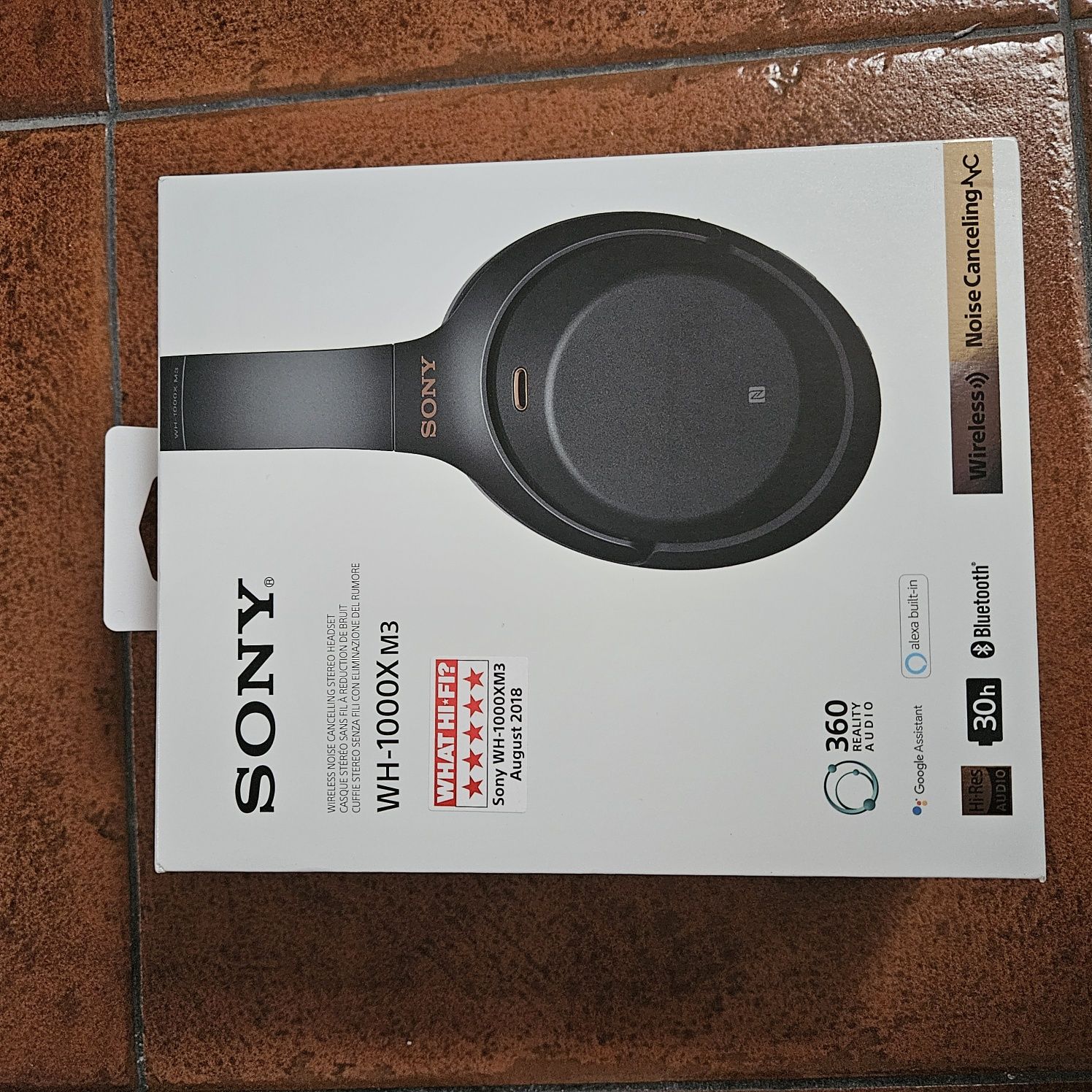 Auscultadores Sony wh-1000xm3 - noise cancelling