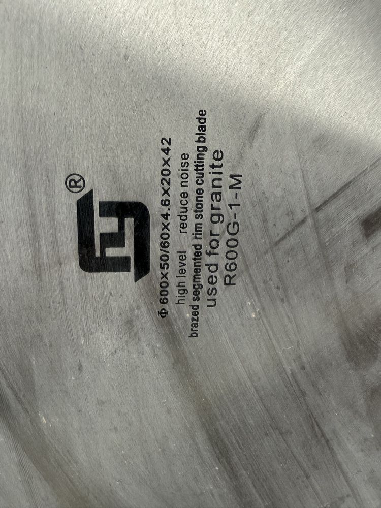 Tarcza 600 piła diamentowa do granitu