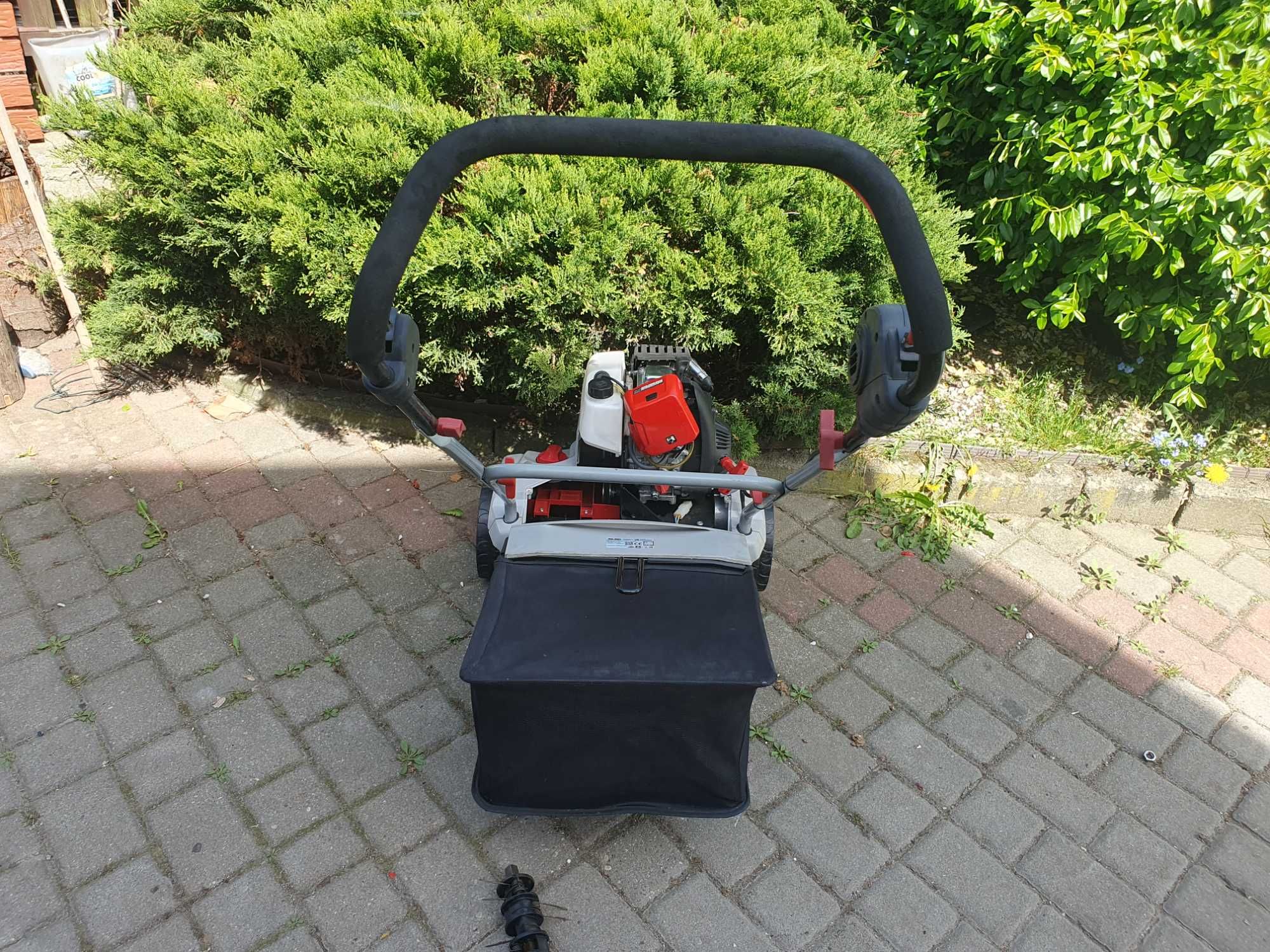 Spalinowy WERTYKULATOR / AERATOR AL-KO 2 Wałki + Kosz