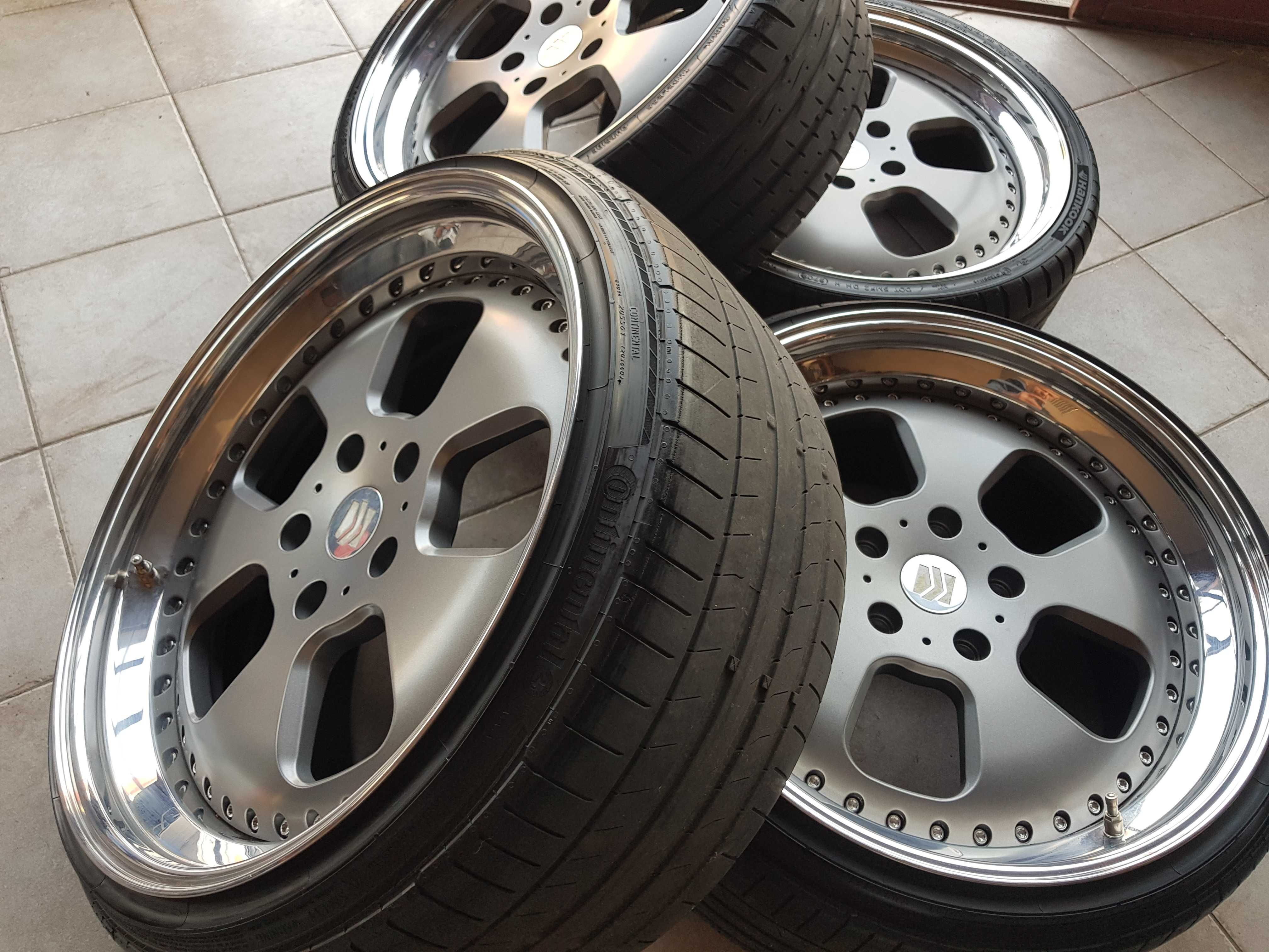 Skręcane 3 częściowe felgi 8x20 11x20 dystan 5x130 5x112 Audi Mercedes