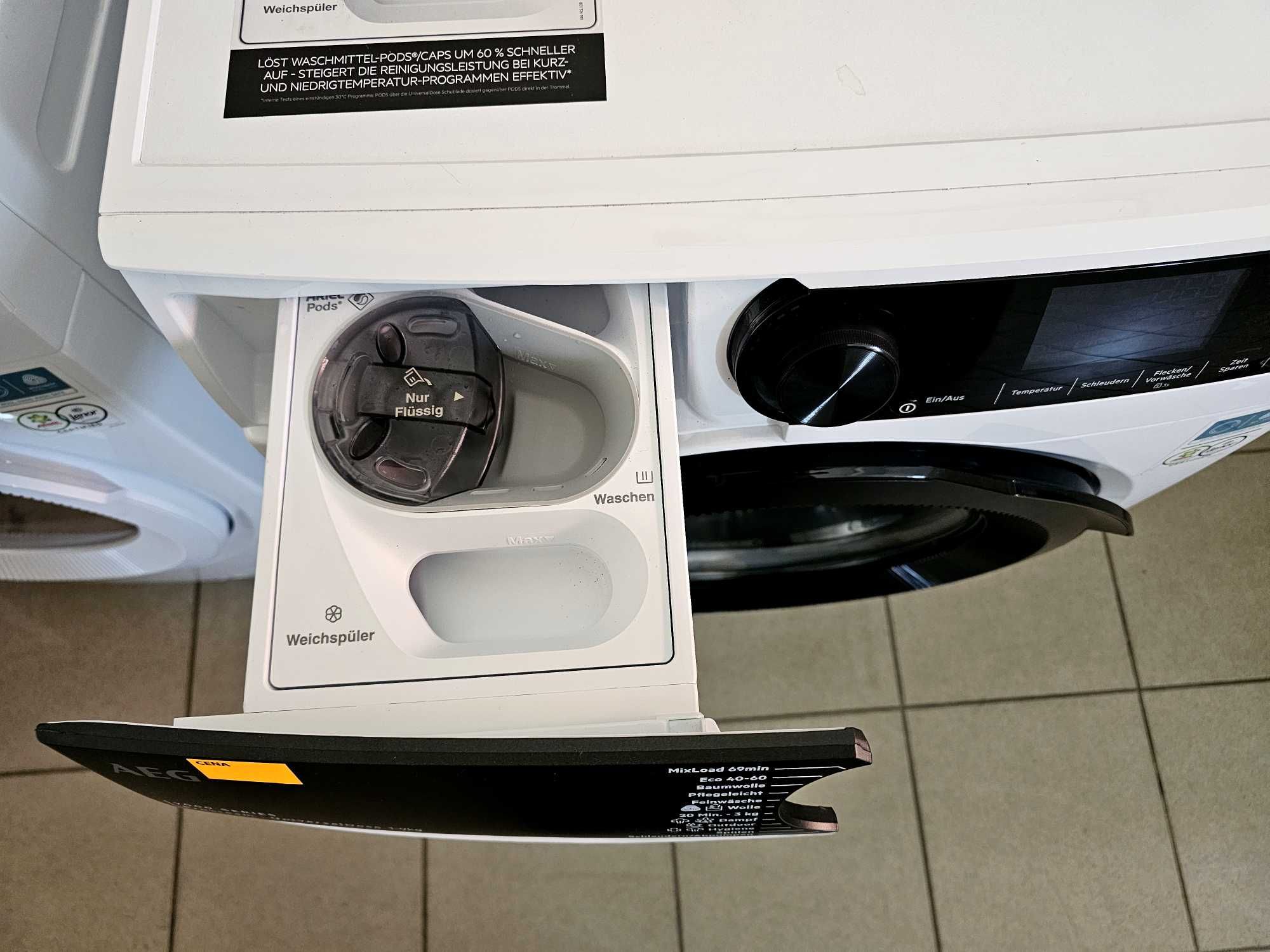Pralka AEG seria 7000 ProSteam 9kg | 1600 obr. | UniversalDose | gw12m