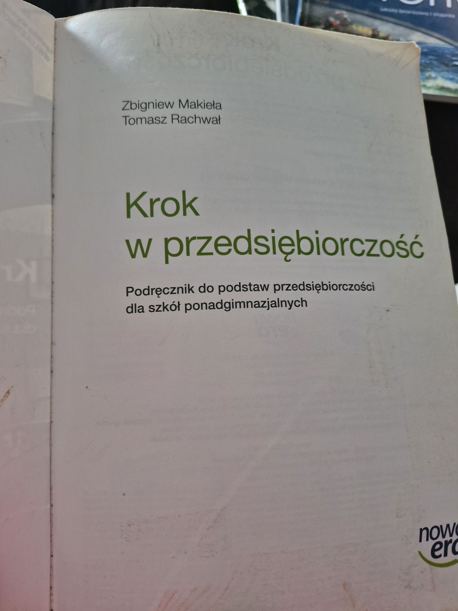 Podręcznik Krok w przedsiębiorczość