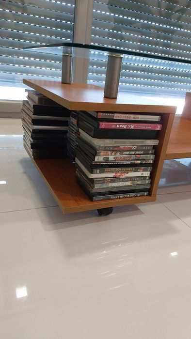 Mesa de sala com vidro