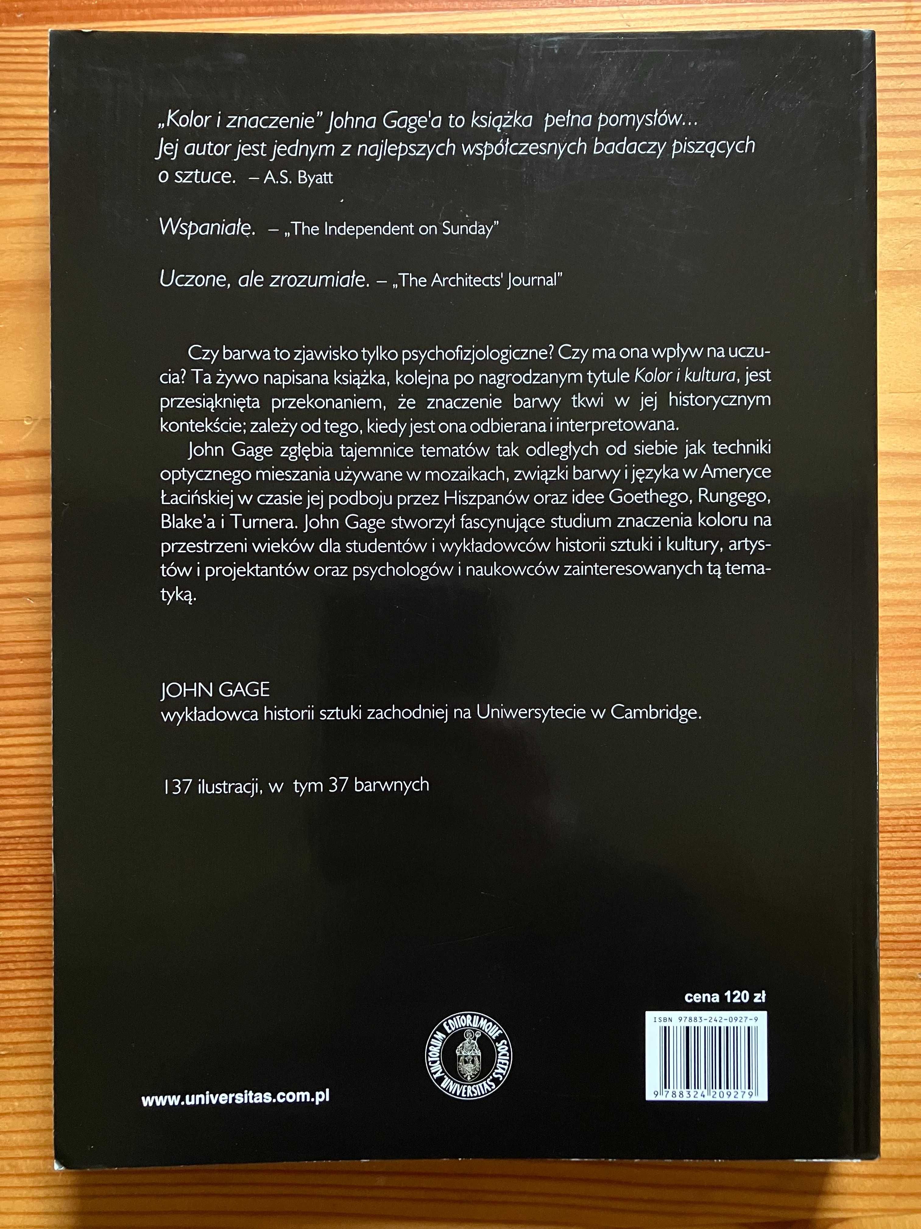 Kolor i znaczenie. Sztuka, nauka i symbolika John Gage