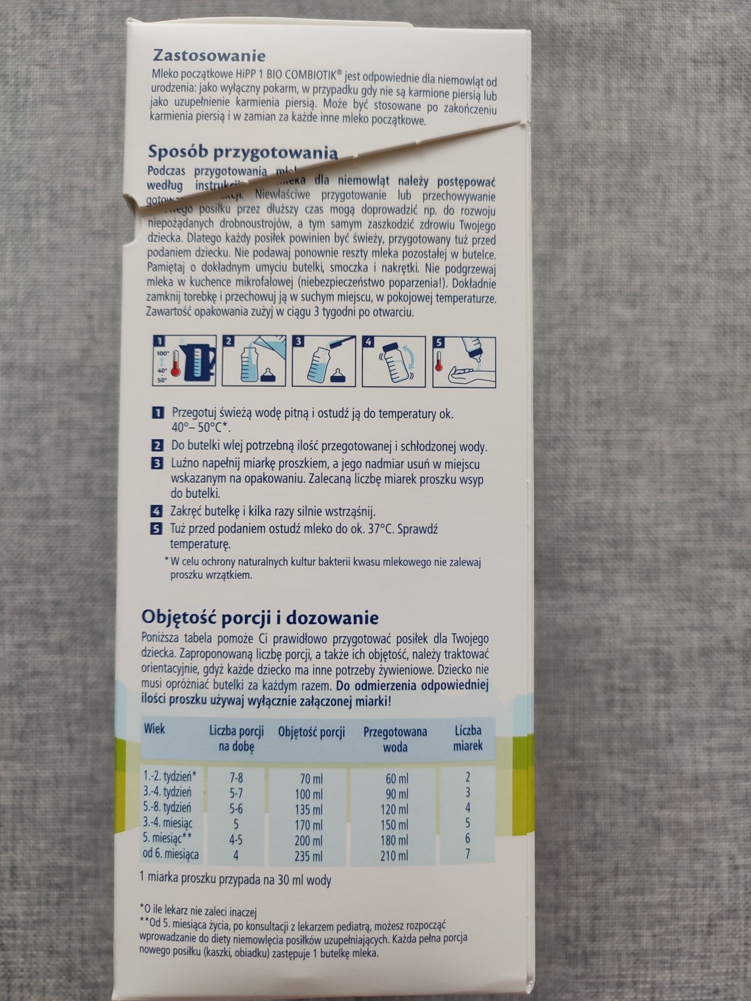 Mleko HiPP Bio Combiotik 1