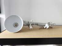 Lampa E27 ikea biała jak nowa