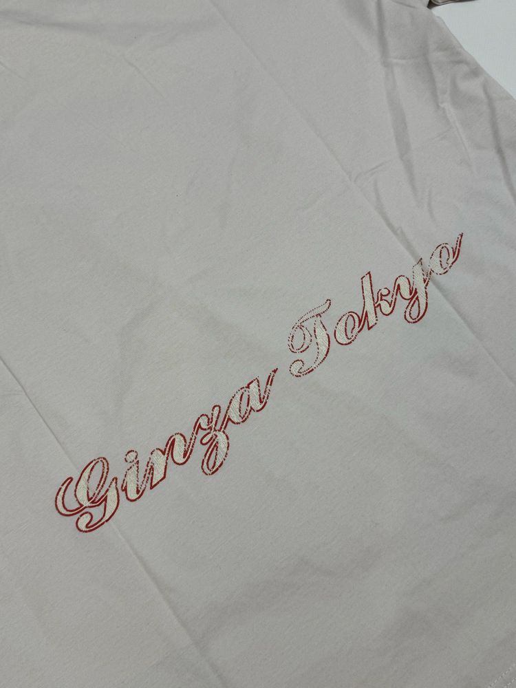 Футболка Balenciaga Tokyo Tower White S M oversized
