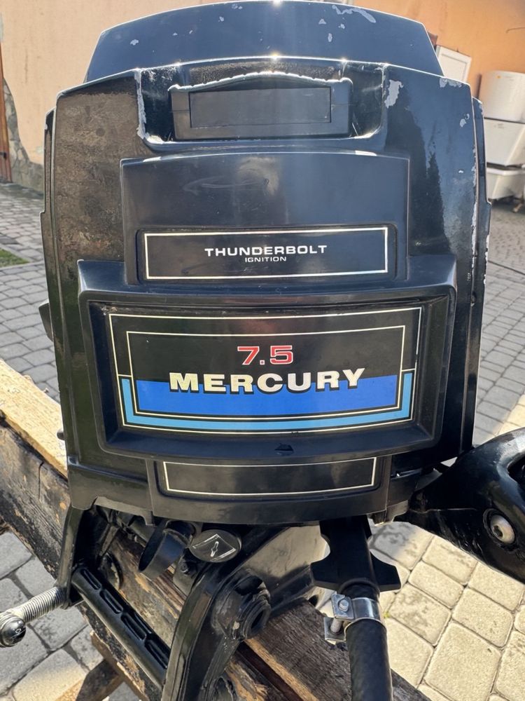Лодочний мотор Mercury 7.5 двигун лодочний меркурі