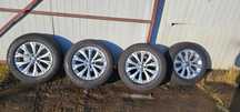 Koła Felgi VW TIGUAN 5x112  NOWE OPONY ZIMOWE 2022r 7MM 215/65 R17
