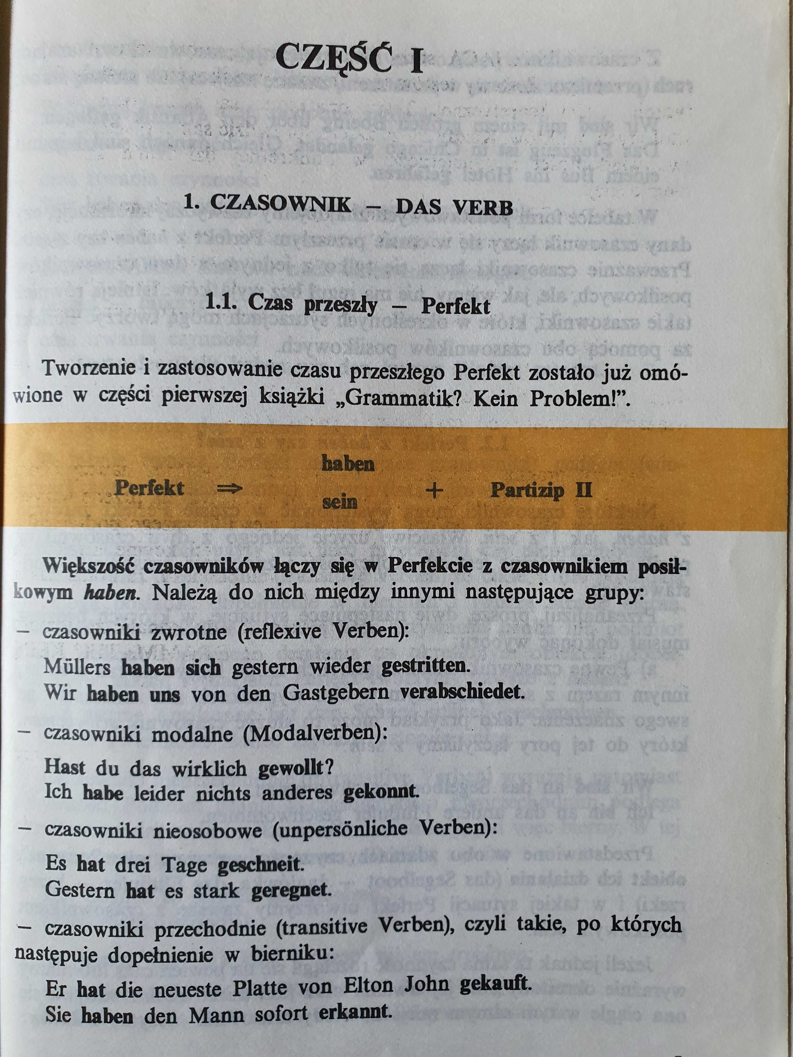 Grammatik Kein Problem cz. II - Reymont Tomiczek