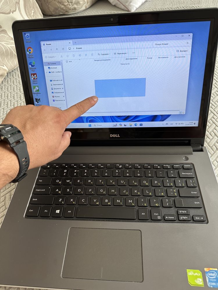 Ноутбук 14" Dell Inspiron 5458 Intel-5500U 8Gb SSD 120Gb  Nvidia 920M