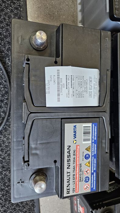 Akumulator Oryginal Renault Nissan 12V L3 EFB 70Ah 720A