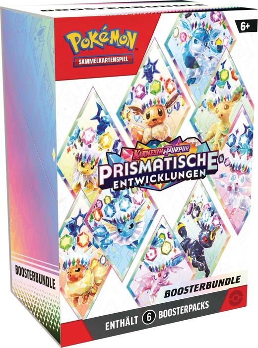Pokemon gra kolekcjonerska karciana Evolutions Prismatiques Niemiecki
