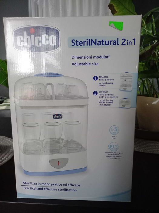 Modułowy sterylizator na parę Chicco
