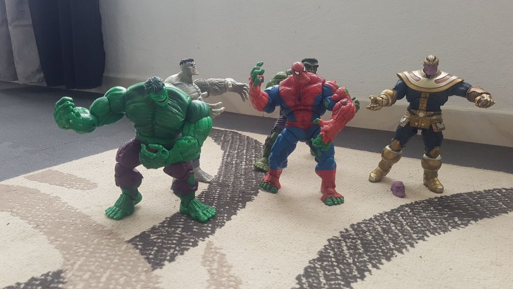 Figuras marvel coleção conjunto