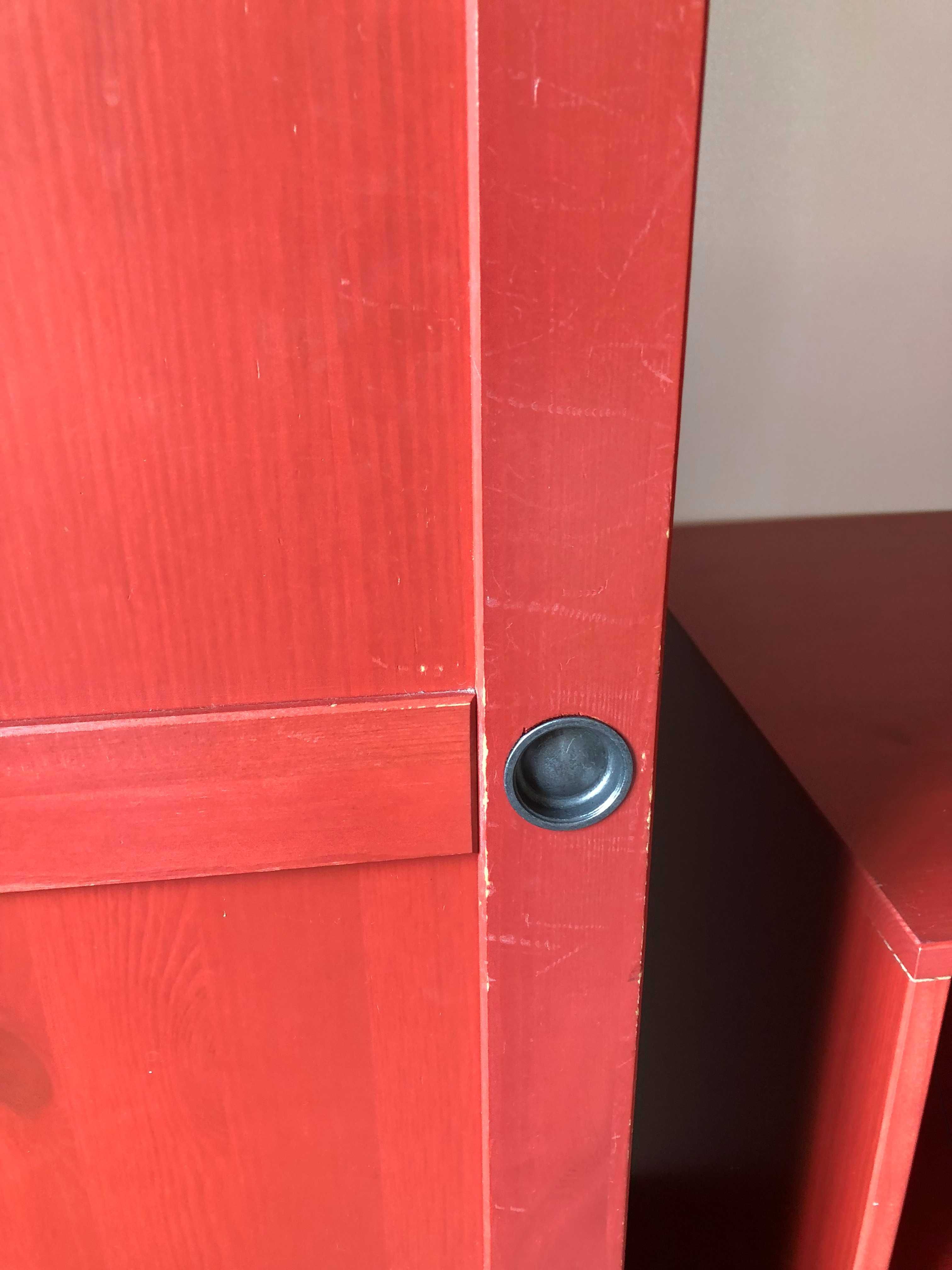 Szafa Ikea Hemnes z przesuwanymi drzwiami
