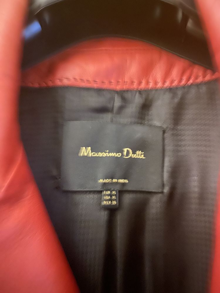 Vendo blusão em pele -Massimo Dutti